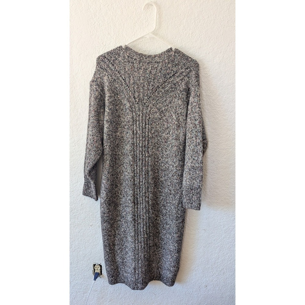 Cabi Coffee House Duster Cardigan Sweater Knit Open Front Multicolor Size S